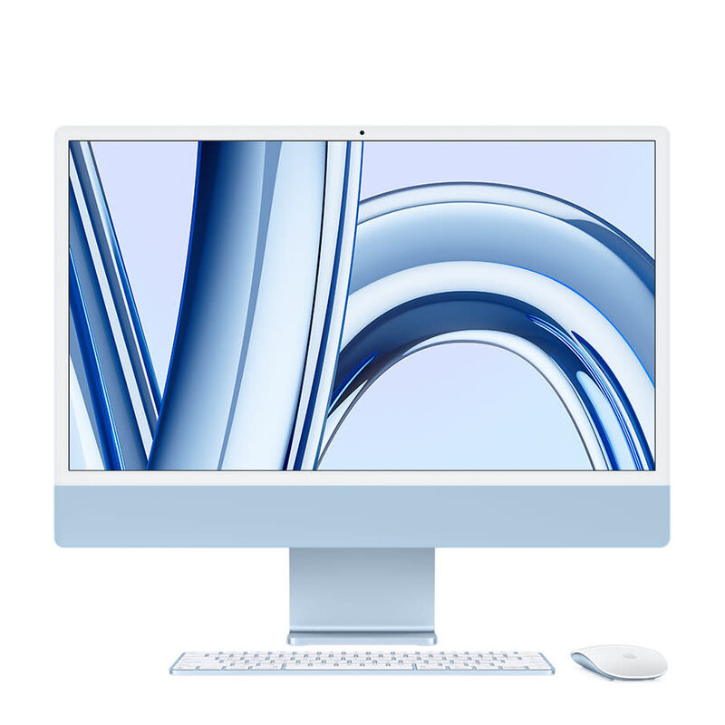 iMac 24-Inch M3 10-Core GPU, 8GB Ram, 512GB SSD w/ Touch ID KB