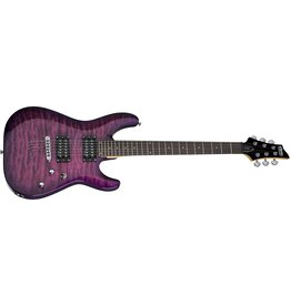 Schecter C6 Plus  Solid-Body Electric Guitar - Electric Magenta