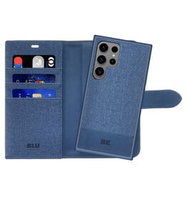 Blu Element Blu Element 2 in 1 Folio Case Navy for Samsung Galaxy S24 Ultra