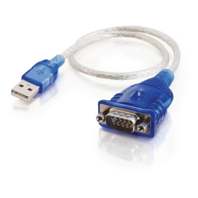 Cables2Go 1.5Ft USB To RS232 Db9 Male Serial Adapter Cable