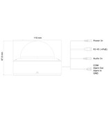 ProVision ISR 4MP VPD Eye-Sight IP Fixed 2.8mm Lens w/ 20M IR Camera