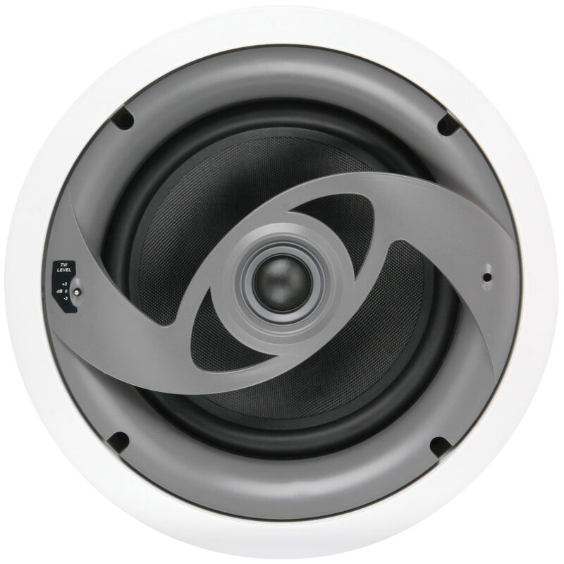 80W 8-in ceiling 2-Way Speakers (pr)