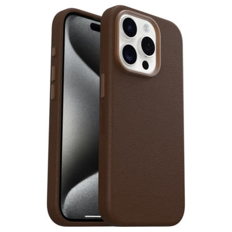 Symmetry Cactus Leather Case  for iPhone 15 Pro