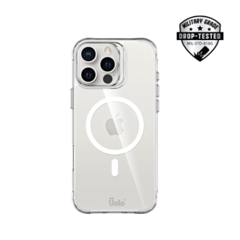 Uolo Soul+ Protective Mag Case, iPhone 16 Pro, Clear