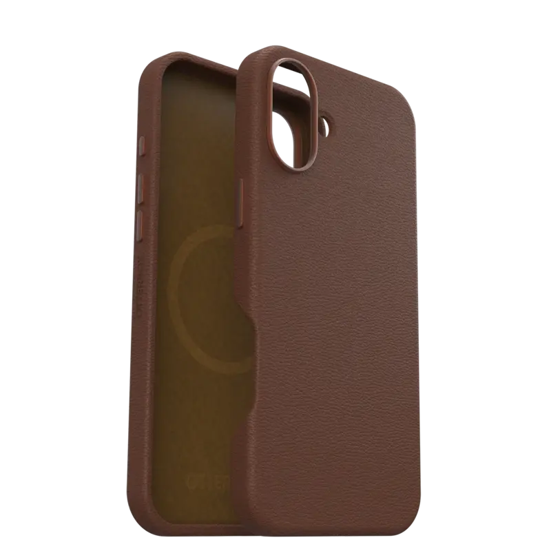 Symmetry Cactus Leather Case for iPhone 16 Plus