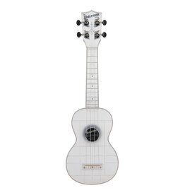 Kala Soprano Waterman Ukulele, Frosted Glass Transparent