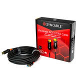 SynCable SynCable HDMI 2.0 Active Optical Cable – 4K @60Hz 18 Gb/s - FT4 – 20m  (65ft)