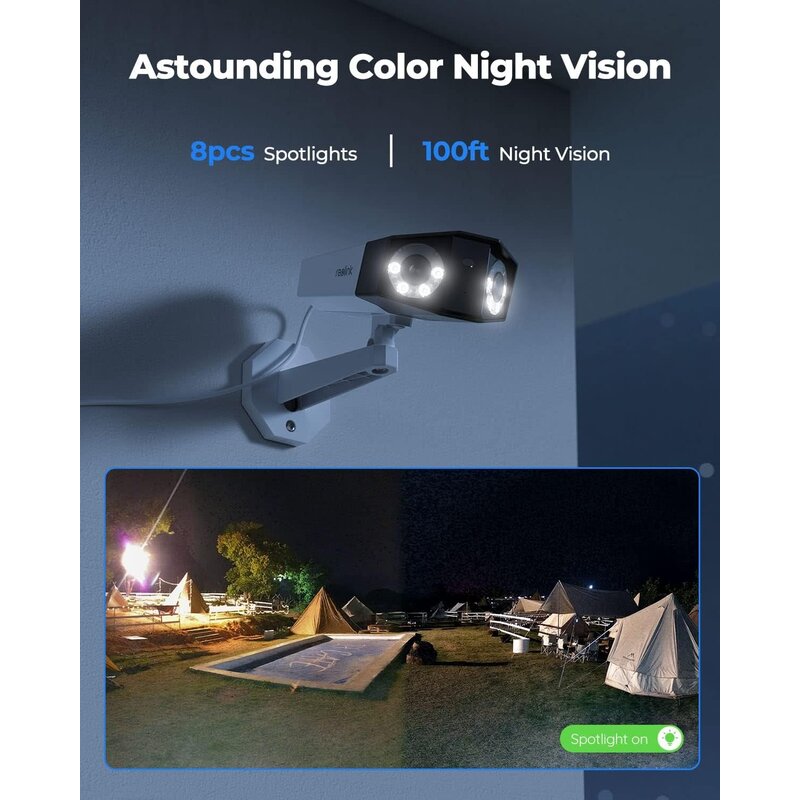 Duo PoE 4MP Dual-Lens Camera with Ultra Wide View