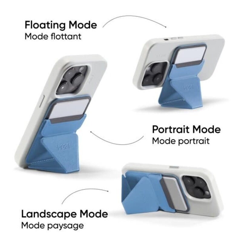 MOFT Snap-On iPhone Stand & Wallet MagSafe