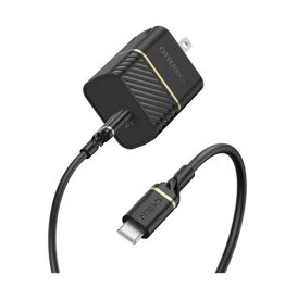 Otterbox 30W Black 100cm USB-C PD GaN Wall Charger w/ USB-C to USB-C