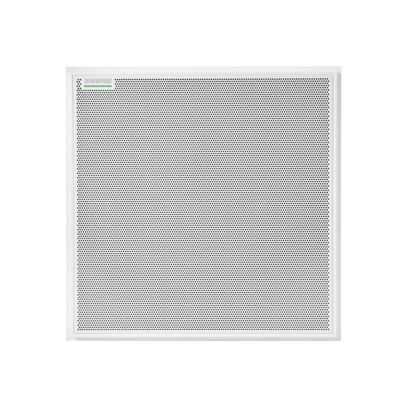 POE+ Ceiling Array Microphone with Integrated Loudspeaker