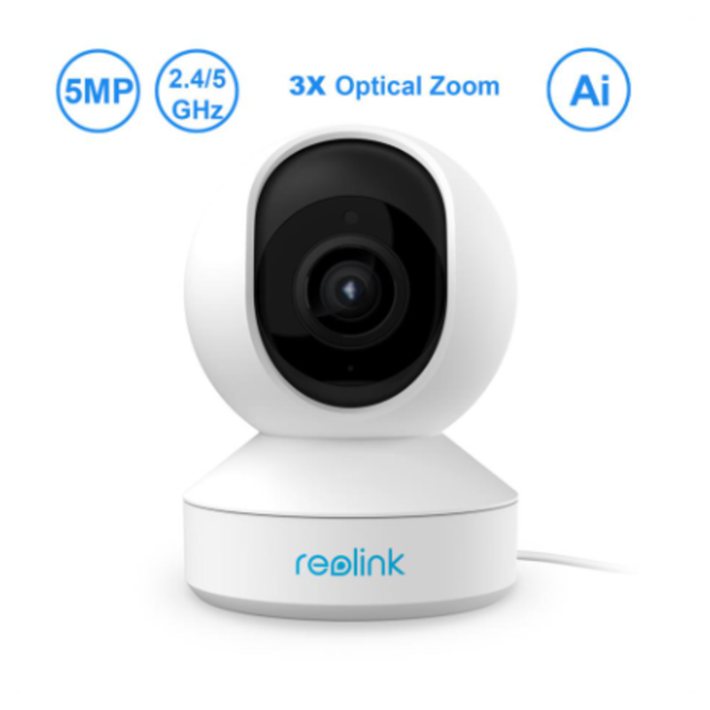 Reolink E1 Zoom V2 5MP Indoor WiFi Camera with Person/Pet Detection