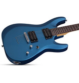 Schecter Schecter C-6 Deluxe Solid-Body 6 String Electric Guitar - Satin Metallic Light Blue
