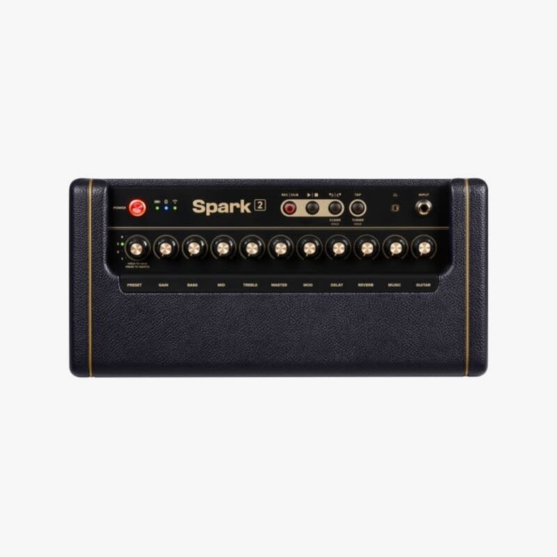 Positive Grid 50-Watt Smart Guitar Practice Amp & Bluetooth Speaker, Black