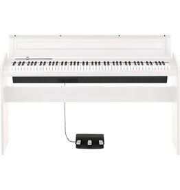 Korg 88-Key Digital Piano With Three-Pedal Unit, White