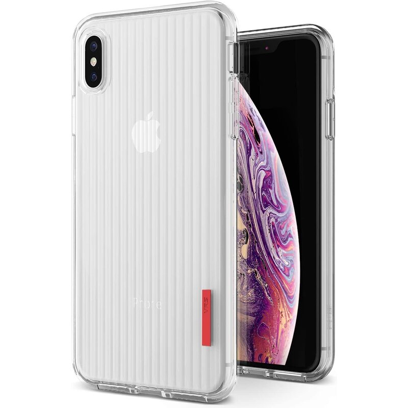 ~Vrs Design Crystal Fit Label iPhone XS Max Clear