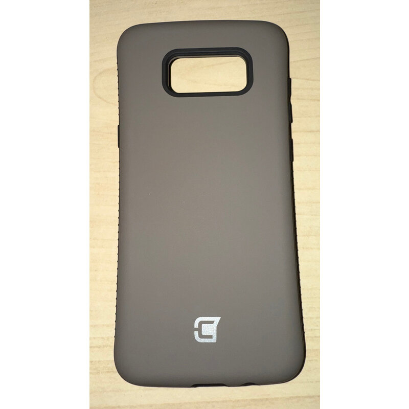 ~GLXS8P-GM- Samsung S8 + Gun Metal Grip Armor Case