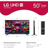 LG 50-Inch UA77 Series 4K UHD TV