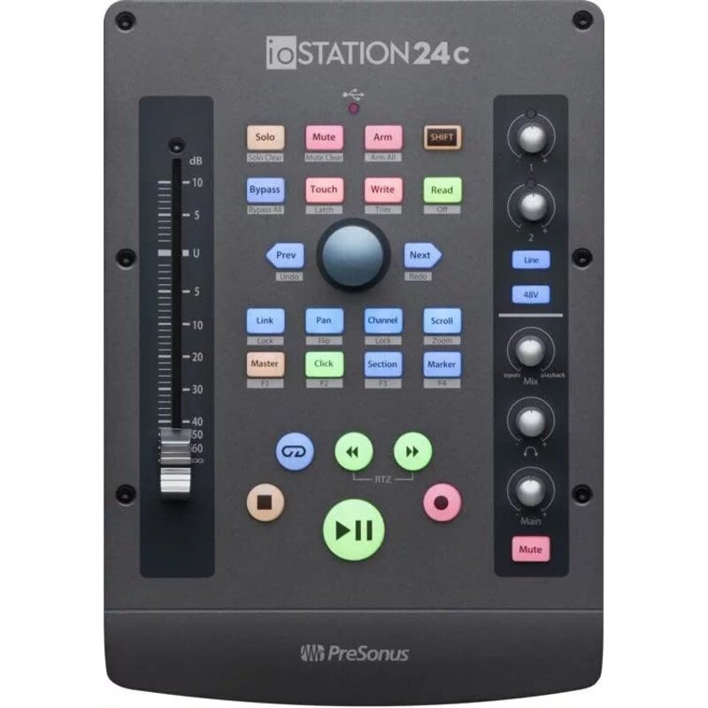 2x2 USB-C Audio Interface And Production Controller