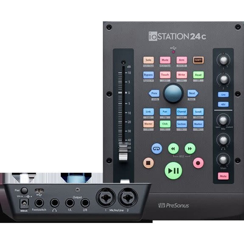 2x2 USB-C Audio Interface And Production Controller
