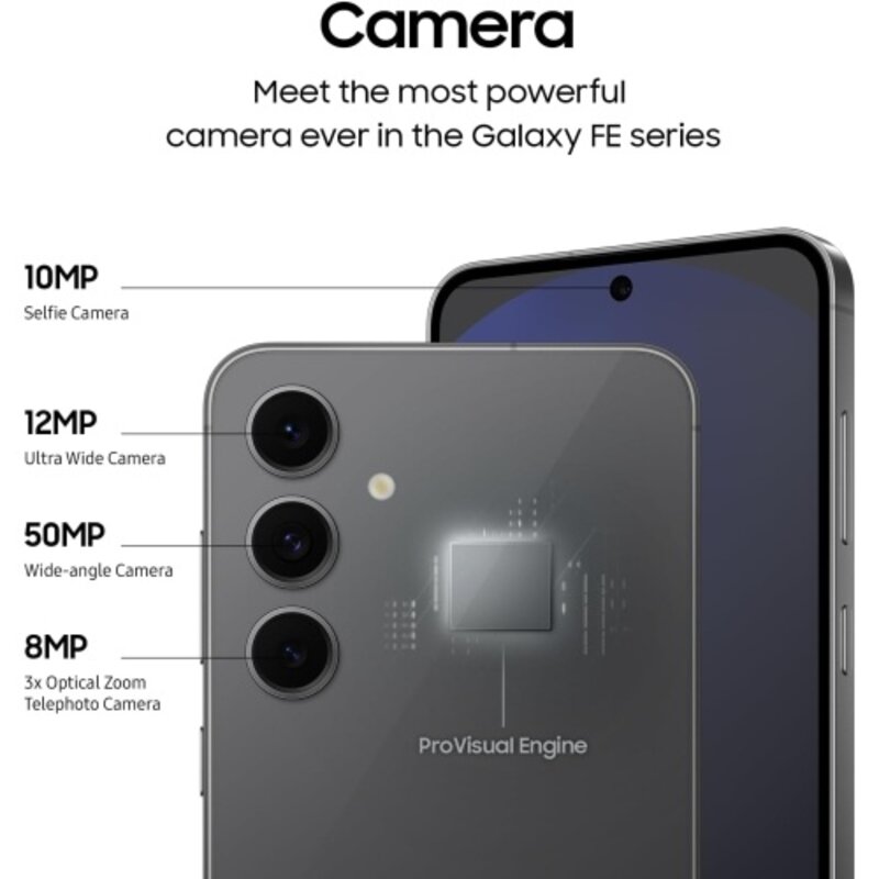 Samsung Galaxy S24 FE 128 GB - Graphite