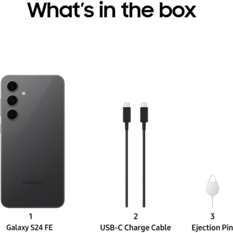 Samsung Galaxy S24 FE 128 GB - Graphite