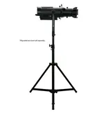 American DJ Lighting tripod stand for use with most follow spots and ellipsoidals. - Includes FS Pan Glide