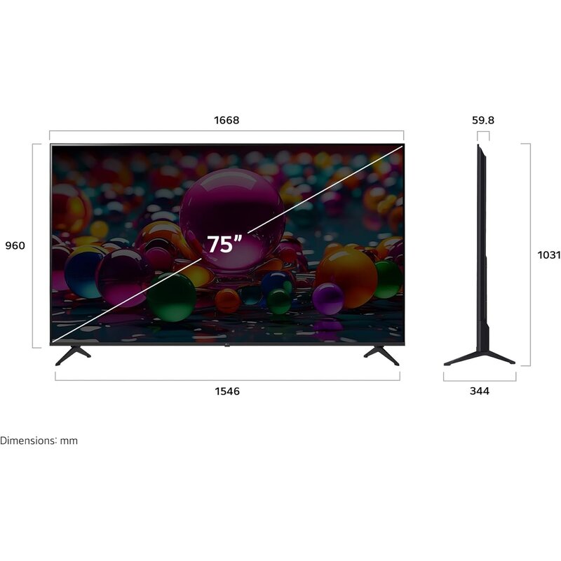 75-Inch UA7000 Series 4K UHD TV -α7 AI Processor