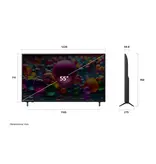 LG 55-Inch UA7000 Series 4K UHD TV α7 AI Processor