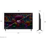 LG 43-Inch UA7000 Series 4K UHD TV α7 AI Processor