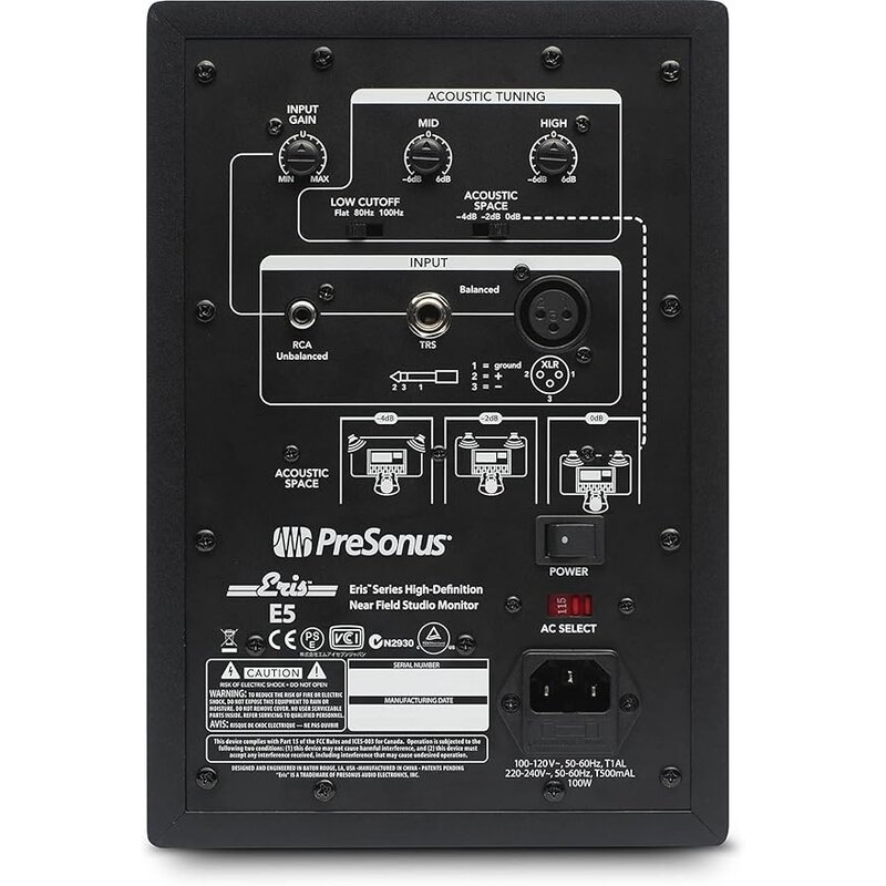 5.25" Active Media Reference Monitors with Bluetooth (Pair)