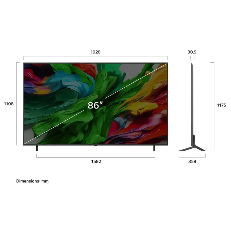86-Inch QNED85 Series Nano QLED 4K UHD TV