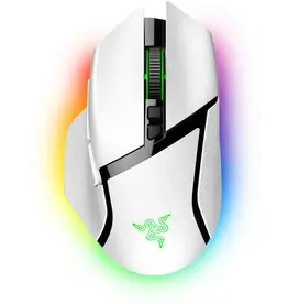 Razer Basilisk V3 Pro 30K DPI Wireless Gaming Mouse White (Razer Renewed)