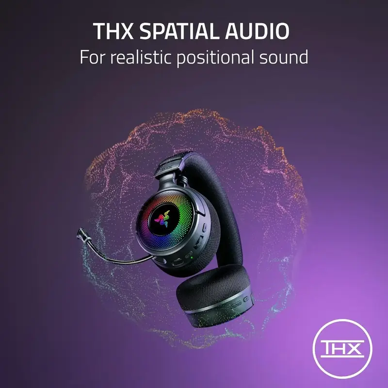 Razer Kraken V4 Wireless Gaming Headset (Razer Renewed)