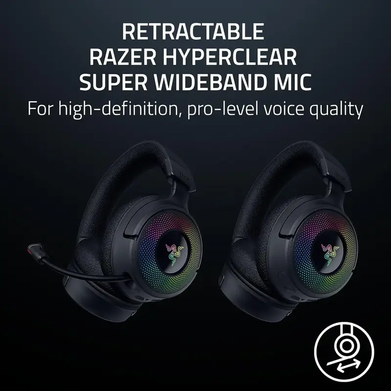 Razer Kraken V4 Wireless Gaming Headset (Razer Renewed)