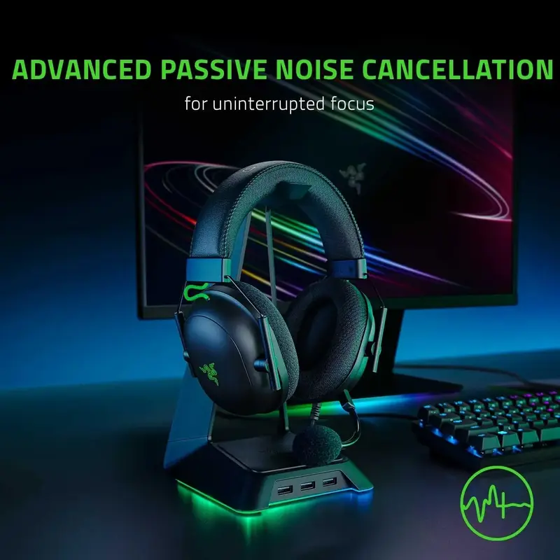Razer BlackShark V2-Wired Gaming Headset (Razer Renewed)