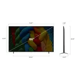 LG 86-Inch Nano80 Series 4K UHD TV