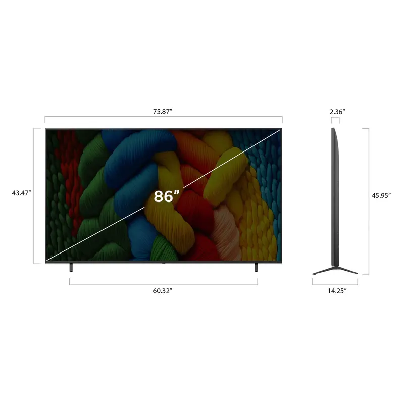 86-Inch Nano80 Series 4K UHD TV