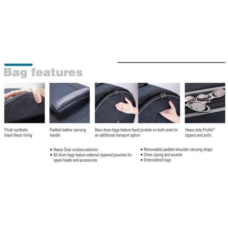 Drum Bag kit for 5pc Rock kit