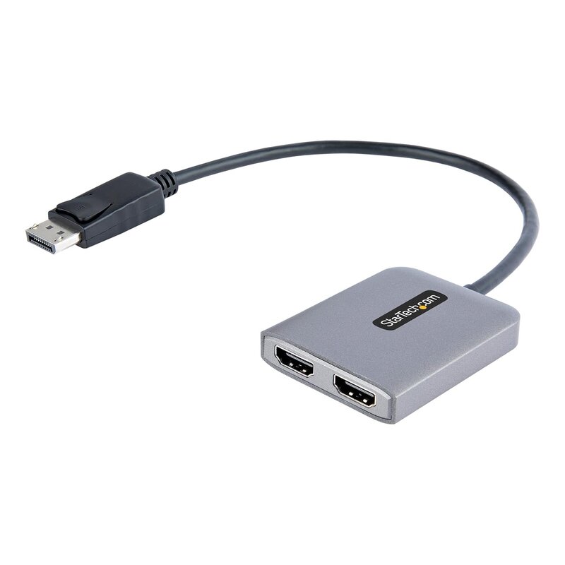 DisplayPort 1.4 to Dual HDMI Adapter
