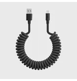 Caseco Road Ready Coil Cord (USB-A to Lightning)