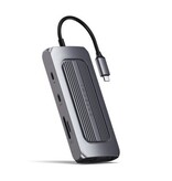Satechi USB-C Multiport Hub Adapter Space Gray