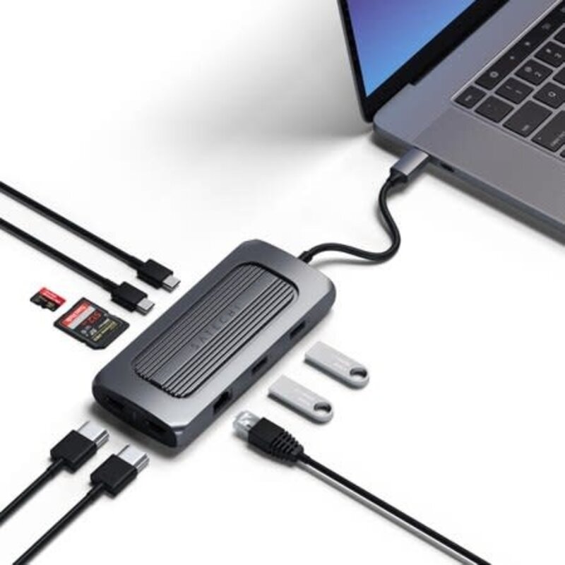 USB-C Multiport Hub Adapter Space Gray