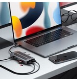 Satechi USB-C Multiport Hub Adapter Space Gray