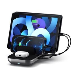 Satechi 75W 5 bay Charging Station for Phones, Tablets & Wireless Headphones
