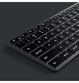 Satechi Slim X3 Backlit Bluetooth Keyboard Space Gray