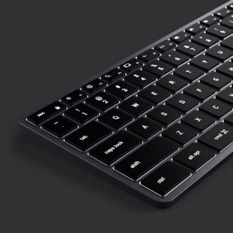 Slim X3 Backlit Bluetooth Keyboard Space Gray
