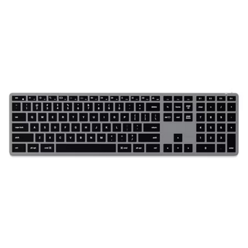 Slim X3 Backlit Bluetooth Keyboard Space Gray