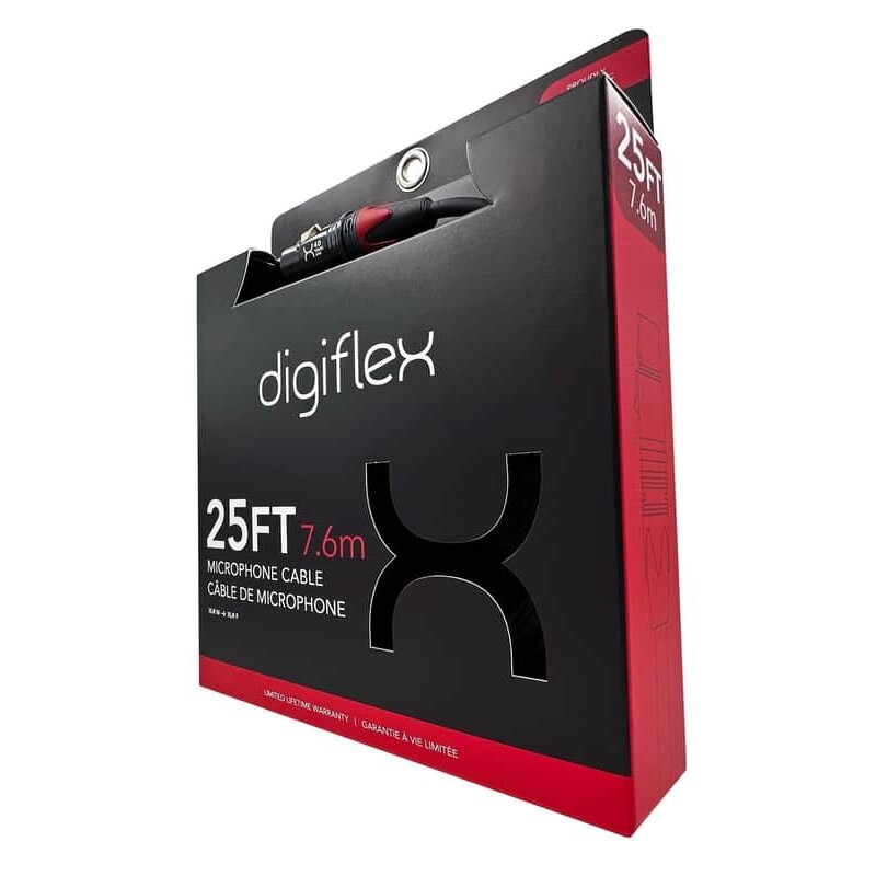 Digiflex 40th Anniversary Mic Cable Neutrik XLR - 25FT