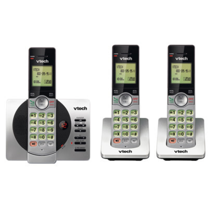 Cordless Phone system w/Ans 3 handsets